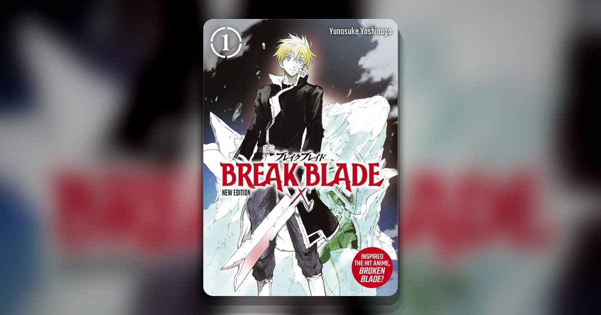 Обложка манги Сломанный меч (Break Blade)